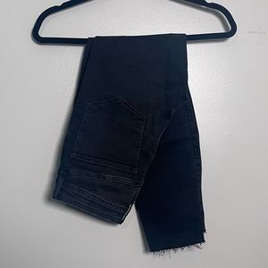 Gap Destroyed jeans leggings sz 4/27R Black